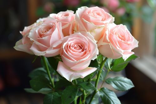 玫瑰之约 绿植植物摄影图赏析与下载指南